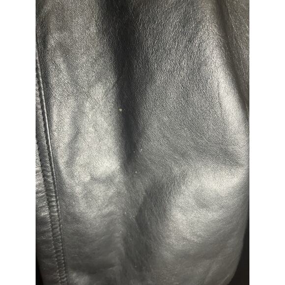 Vintage Luxury Leather Vest wth Genuine Raccoon Fur Sleeves–High-End European - Picture 10 of 16